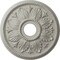 Ekena Millwork Edinburgh Ceiling Medallion (Canopies up to 5 1/8"), 18 1/8"OD x 3 1/2"ID x 2 3/4"P, Pot of Cream CM18ED1PCF - alternate 1